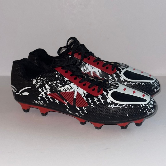Men's Athletic Outdoor Soccer Football Cleat Shoes Size 8 - Picture 4 of 10
